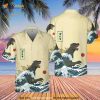 King of Monster Godzilla Unisex 3D Hawaiian Shirt