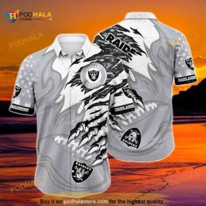 Las Vegas Raiders NFL Hawaiian Shirt