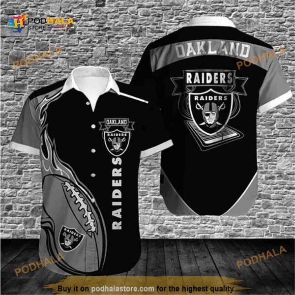 Las Vegas Raiders NFL Hawaiian Shirt