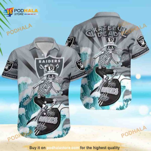 Las Vegas Raiders NFL Hawaiian Shirt