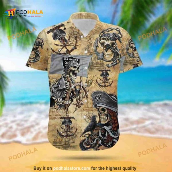 Las Vegas Raiders NFL Hawaiian Shirt