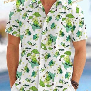 Legend Of Zelda Korok Summer Hawaiian Shirt