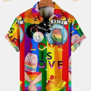 Lgbt Holiday Funny Hawaiian Shirt