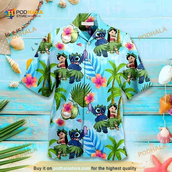 Lilo And Stitch Hawaiian Shirt