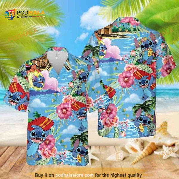 Lilo And Stitch Hawaiian Shirt