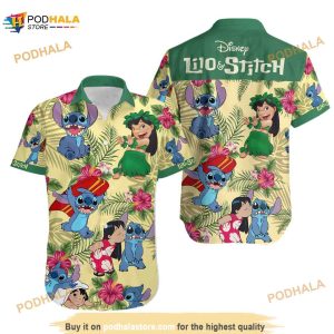 Lilo Stitch Disney Hawaiian Shirt