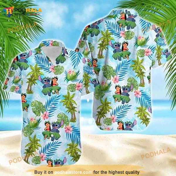 Lilo Stitch Disney Hawaiian Shirt