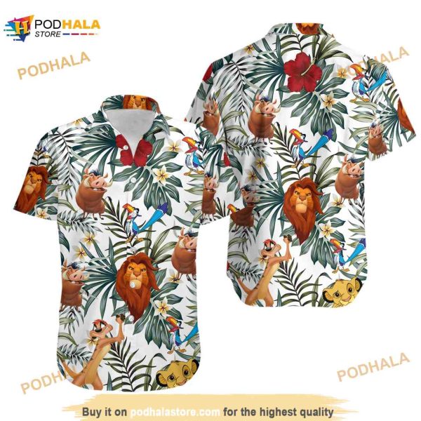 Lion King Disney Hawaiian Shirt