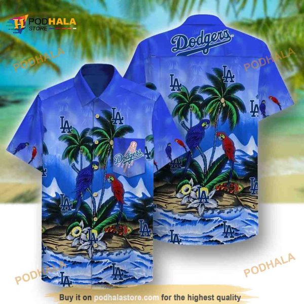 Los Angeles Dodgers MLB Hawaiian Shirt