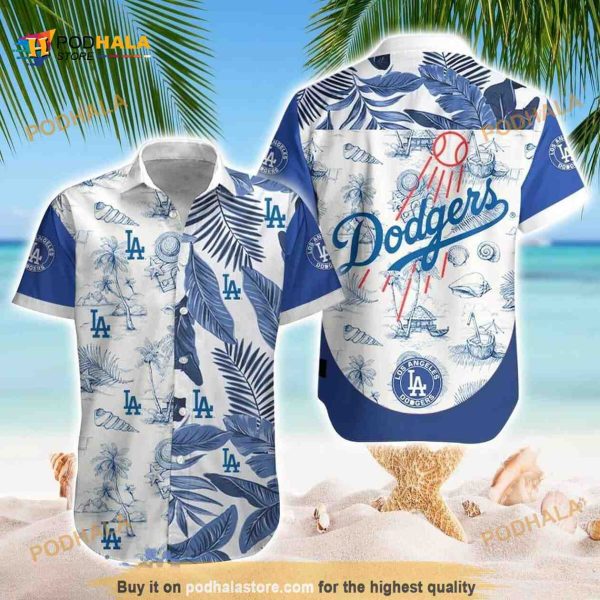 Los Angeles Dodgers MLB Hawaiian Shirt