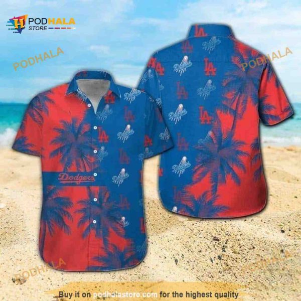 Los Angeles Dodgers Palm Tree MLB Hawaiian Shirt