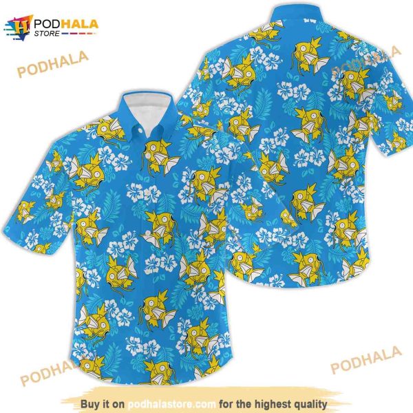 Magikarp Pokemon Summer Funny Hawaiian Shirt