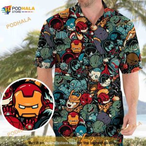 Marvelous Marvel Hawaiian Shirt