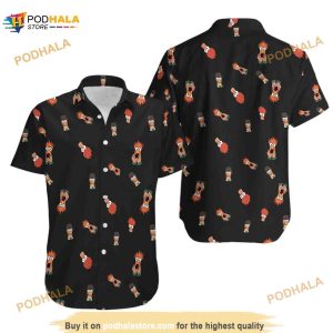 Men’s Mupets Inspired Beaker Hawaiian Shirt