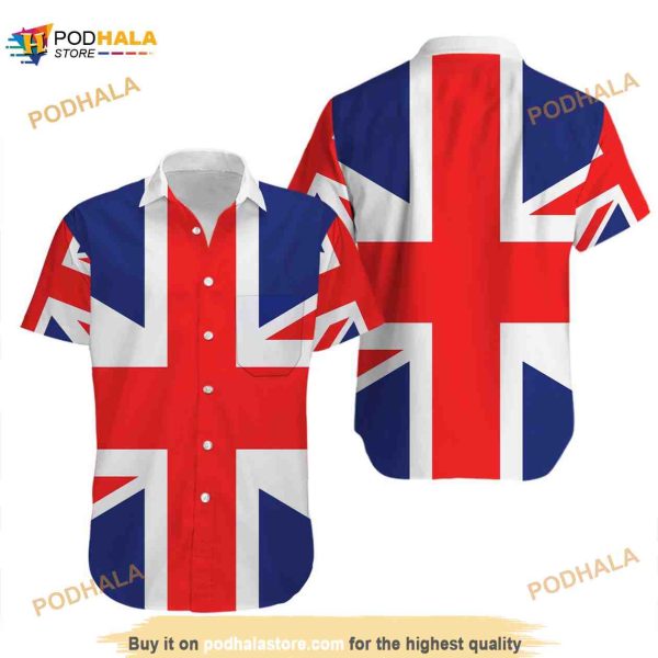 Men’s Union Flag Hawaiian Shirt