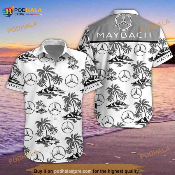 Mercedes-benz Funny Hawaiian Shirt