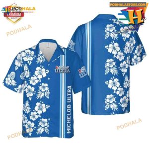 Michelob Ultra Superior Light Beer Hawaiian Shirt