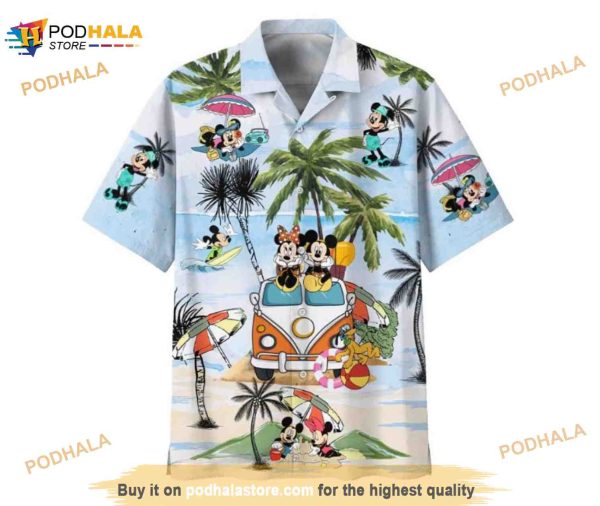 Mickey Aloha Hawaiian Shirt – Button Up Pineapple Vibes