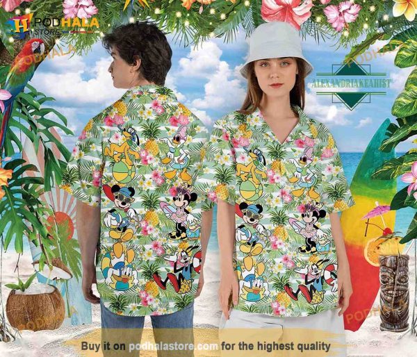 Mickey And Friends Disney Hawaiian Shirt