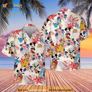 Mickey And Friends Hawaiian Shirt