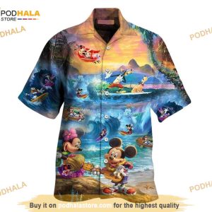 Mickey & Mimi Hawaiian Shirt – Mickey Hawaii Shirt