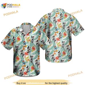 Mickey Minnie 3D All Over Print Hawaiian Shirt