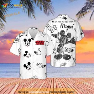 Mickey Mouse All You Need Is A Little Of Magic Hawaiian Shirt