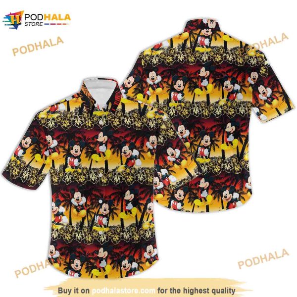 Mickey Mouse Hawaiian Shirt For Disney Fans