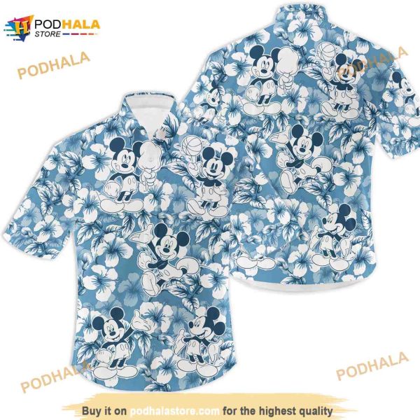 Mickey Mouse Tropical Hawaiian Shirt