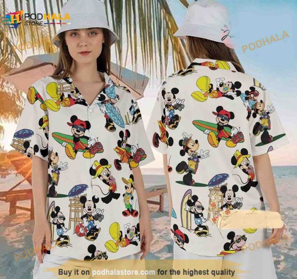 Mickey Summer Hawaiian Shirt