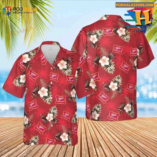 Miller High Life Beer Hawaiian Shirt Cheap For Men And Women