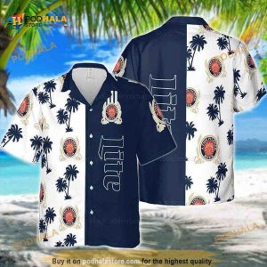 Miller Lite Beer Hawaiian Shirt