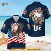 Miller Lite Hawaiian Shirt