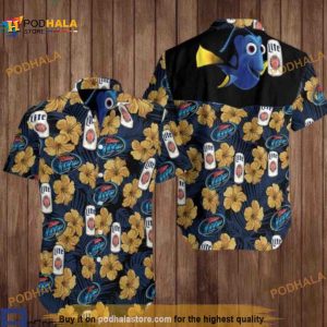 Miller Lite Hawaiian Shirt