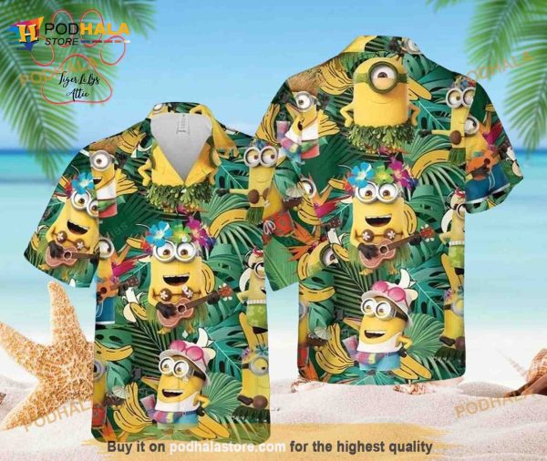 Minions Funny Hawaiian Shirt