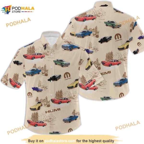 Mopar Cars Camp Funny Hawaiian Shirt