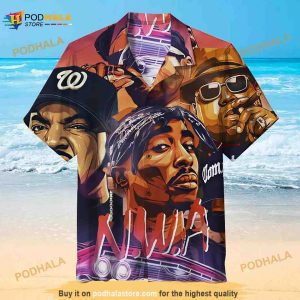 N.W.A Hip Hop Legends Funny Hawaiian Shirt