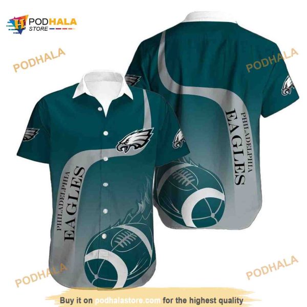 NFL Philadelphia Eagles Hawaiian Shirt Birthday Gift For Football Fans