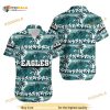 NFL Philadelphia Eagles Hawaiian Shirt Coconut Trees Gift For Beach Trip