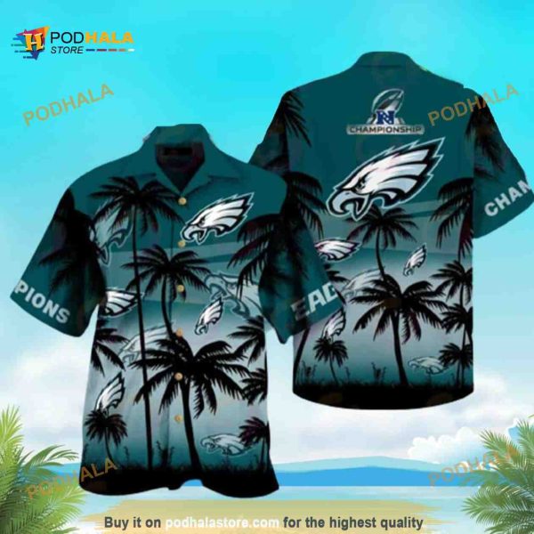 NFL Philadelphia Eagles Hawaiian Shirt Gift For Beach Vacation