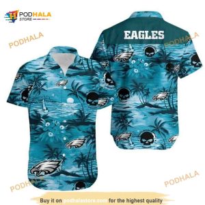 NFL Philadelphia Eagles Hawaiian Shirt Gift For Football Fans