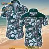 NFL Philadelphia Eagles Hawaiian Shirt Hibiscus Pattern All Over Print