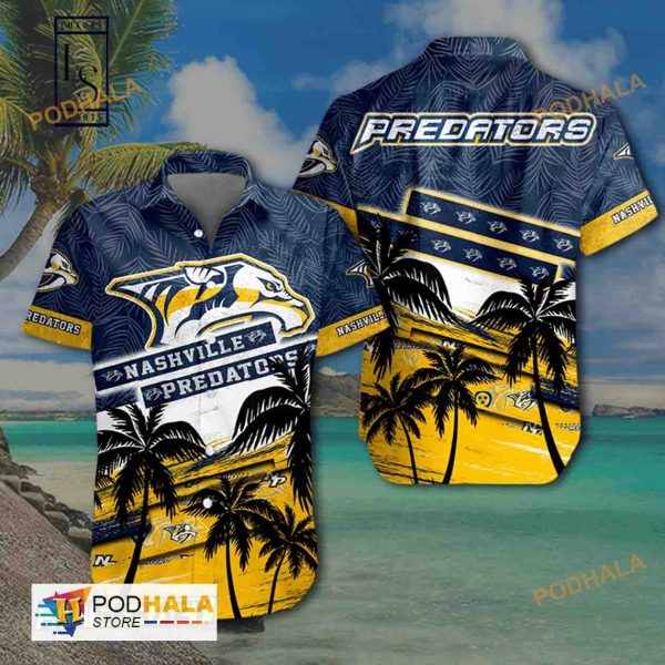 NHL Nashville Predators Hawaiian Shirt