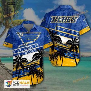 NHL St.Louis Blues Hawaiian Shirt