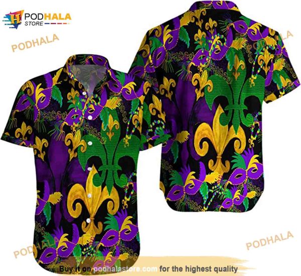 New Orleans 3D Hawaiian Shirt