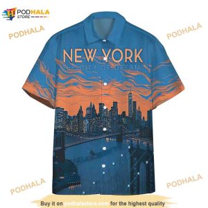 New York City The City Of Dreams Hawaiian Shirt