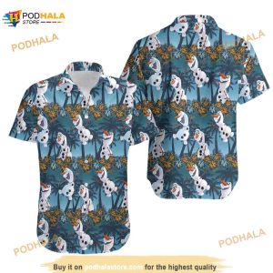 Olaf Frozen Disney Hawaiian Shirt