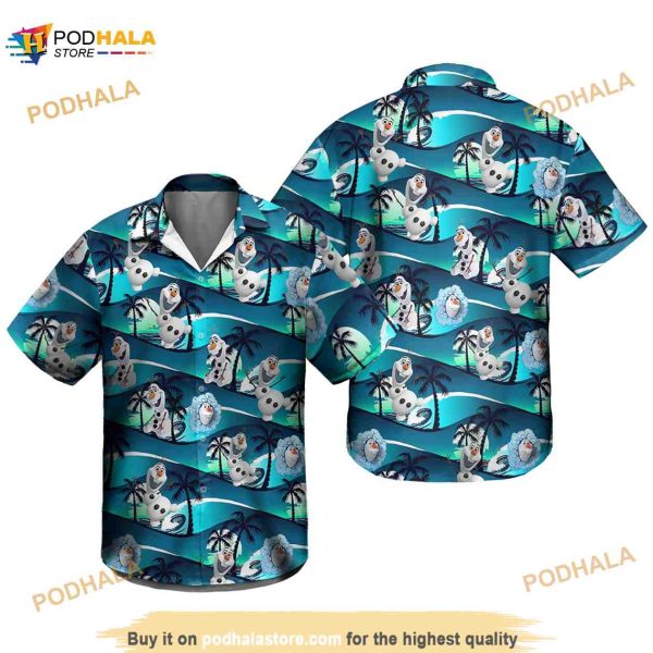 Olaf Frozen Disney Hawaiian Shirt