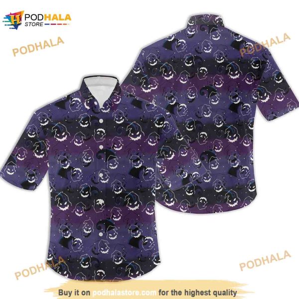 Oogie Boogie Halloween Inspired Hawaiin Shirt