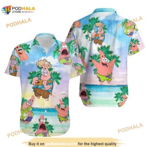 Patrick Star Hawaiian Aloha Funny Hawaiian Shirt